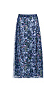 Maxi skirt with floral pattern - BRUSNIKA. Women clothes