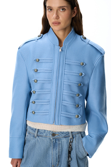 Wool jacket-doloman - BRUSNIKA Women Clothes