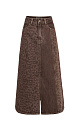 Animal print denim skirt - BRUSNIKA. Women clothes