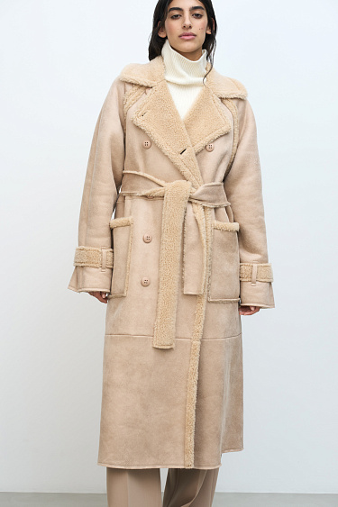 Warm wool coat - BRUSNIKA Women Clothes