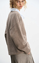 Oversized fox down jumper - BRUSNIKA. Women clothes