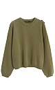 Cropped cotton jumper - BRUSNIKA. Women clothes
