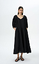 Linen dress - BRUSNIKA. Women clothes