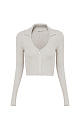 Cropped cardigan - BRUSNIKA. Women clothes