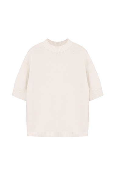 Cotton T-shirt - BRUSNIKA Women Clothes