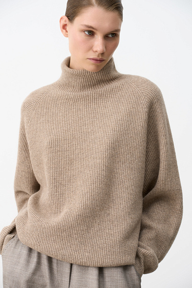 Wool and cashmere blend jumper - BRUSNIKA Women Clothes