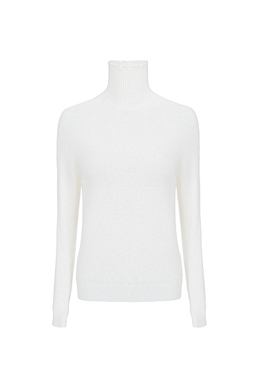 Cashmere and wool turtleneck jumper - BRUSNIKA Women Clothes