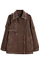 Jean trench coat with a yoke - BRUSNIKA. Women clothes