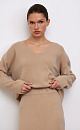 V-neck jumper - BRUSNIKA. Women clothes