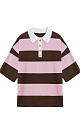 T-shirt with a polo collar - BRUSNIKA. Women clothes