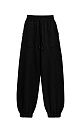 Knitted trousers made of cotton - BRUSNIKA. Women clothes
