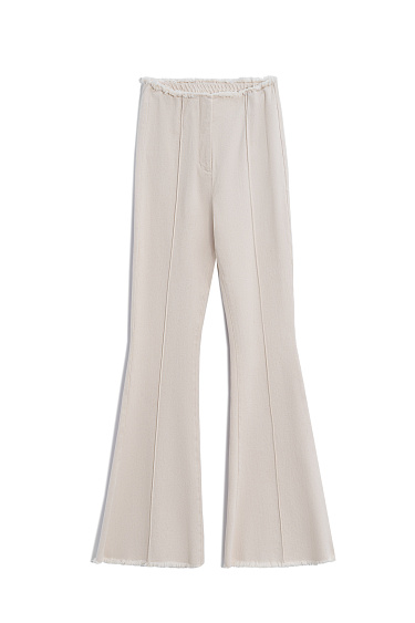 Frayed bell-bottom jeans - BRUSNIKA Women Clothes