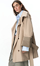 Trench coat with turned-up sleeves - BRUSNIKA. Women clothes