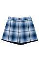 Checkered shorts - BRUSNIKA. Women clothes