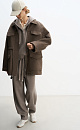 100% wool jacket with drawstring - BRUSNIKA. Women clothes
