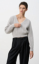 Fox down bomber jacket - BRUSNIKA. Women clothes