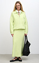 Wool blend bomber jacket - BRUSNIKA. Women clothes