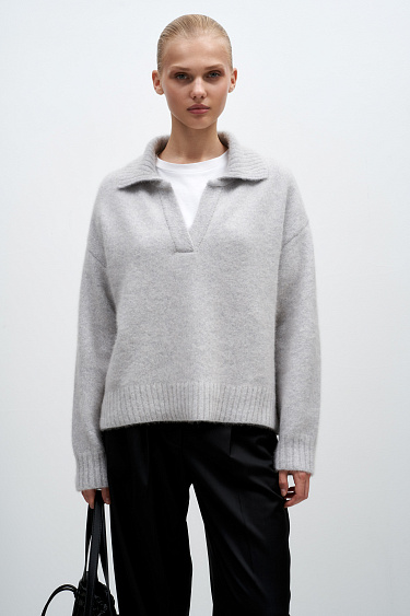 Fox down jumper - BRUSNIKA Women Clothes