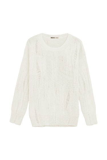 Grunge knit jumper - BRUSNIKA Women Clothes