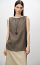 100% linen tied top - BRUSNIKA. Women clothes