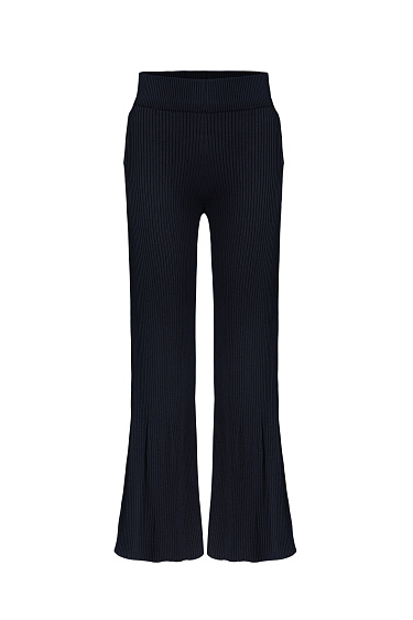 Flared trousers made of viscose - BRUSNIKA Women Clothes