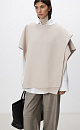 Wool blend poncho - BRUSNIKA. Women clothes