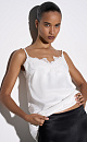 Viscose top with lace - BRUSNIKA. Women clothes