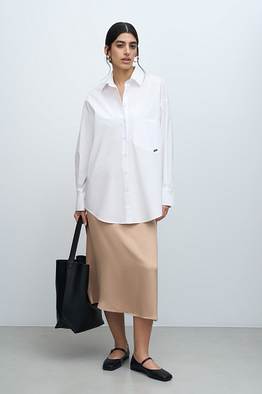 Viscose midi skirt - BRUSNIKA Women Clothes