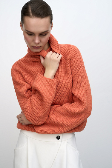 Alpaca wool knit jumper - BRUSNIKA Women Clothes
