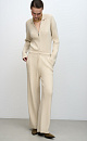 Knitted jumpsuit made of cashmere and wool - BRUSNIKA. Women clothes