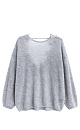 Merino wool jumper with lace - BRUSNIKA. Women clothes
