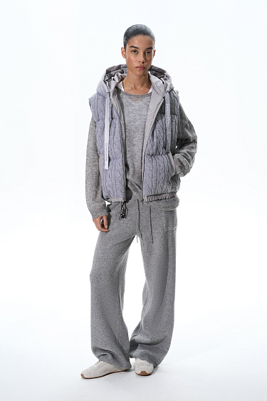 Quilted down vest - BRUSNIKA Women Clothes