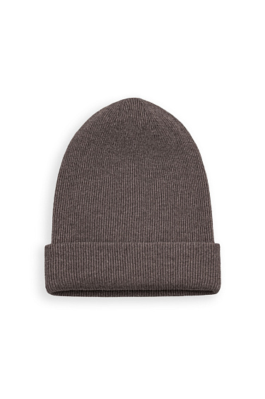Hat with a foldover cuff - BRUSNIKA Women Clothes