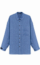 Shirt with patch pocket - BRUSNIKA. Women clothes