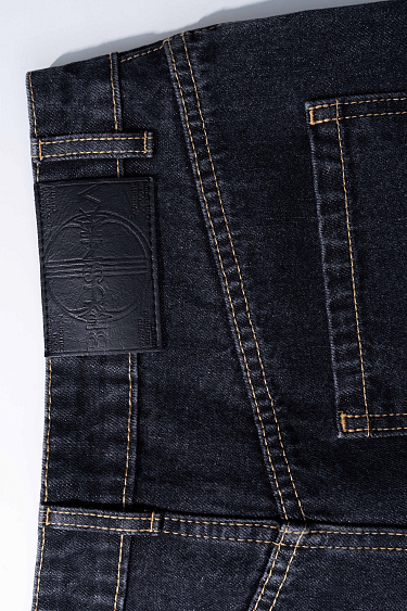 Straight jeans with pleats - BRUSNIKA Women Clothes