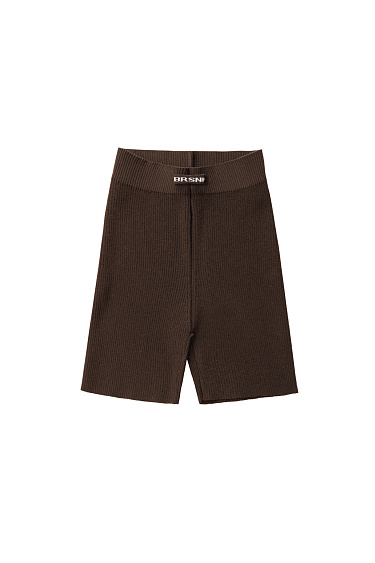 Viscose knitted cycling shorts - BRUSNIKA Women Clothes