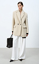 Single-breasted wool jacket - BRUSNIKA. Women clothes