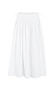 Skirt with gathered detail - BRUSNIKA. Women clothes