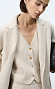 Wool and cashmere knit vest - BRUSNIKA. Women clothes
