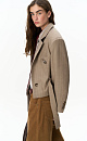 striped wool jacket - BRUSNIKA. Women clothes