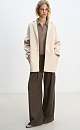 Single-breasted jacket-coat - BRUSNIKA. Women clothes
