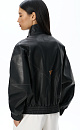 Faux leather bomber jacket - BRUSNIKA. Women clothes