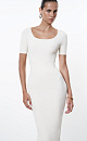  Knitted bodycon dress - BRUSNIKA. Women clothes