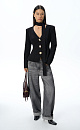 viscose jacket with accent buttons - BRUSNIKA. Women clothes