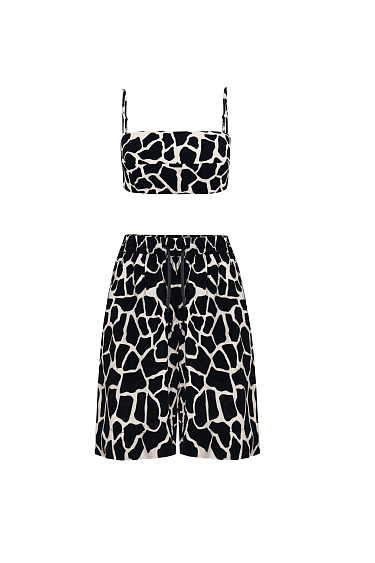 Animal print set - BRUSNIKA Women Clothes