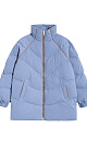 Quilted down jacket made of textured nylon - BRUSNIKA. Women clothes