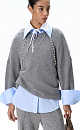 Jumper made of buckled yarn - BRUSNIKA. Women clothes