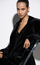 Velvet blazer - BRUSNIKA. Women clothes