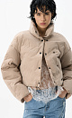 Down jacket with double stitching - BRUSNIKA. Women clothes