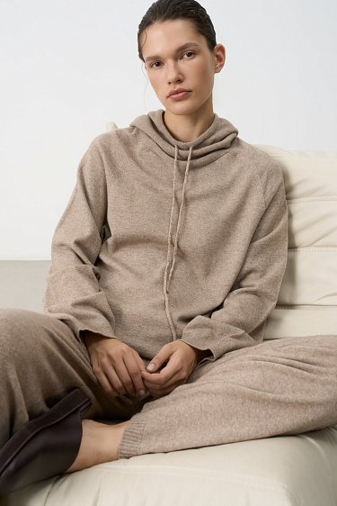 Dropped shoulders knit jumper - BRUSNIKA Women Clothes